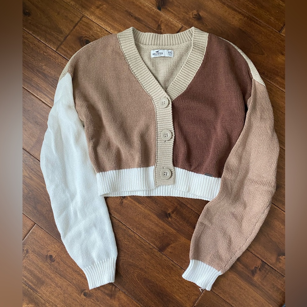 Hollister colorblock sweater